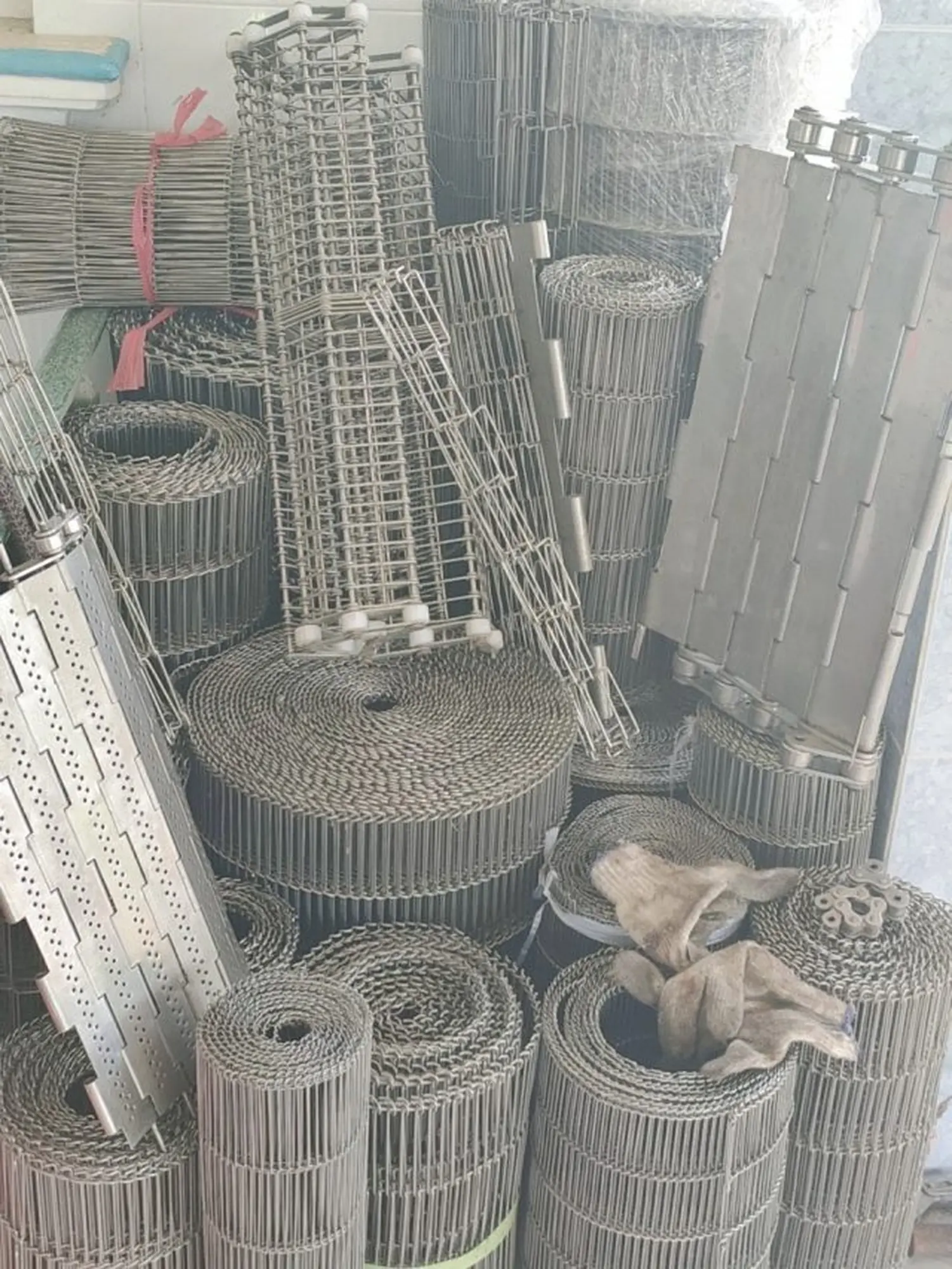 Băng tải bằng lưới inox 304