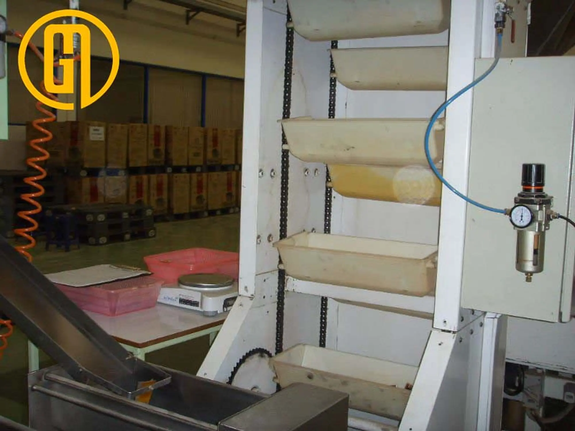 hệ thống băng chuyền gầu