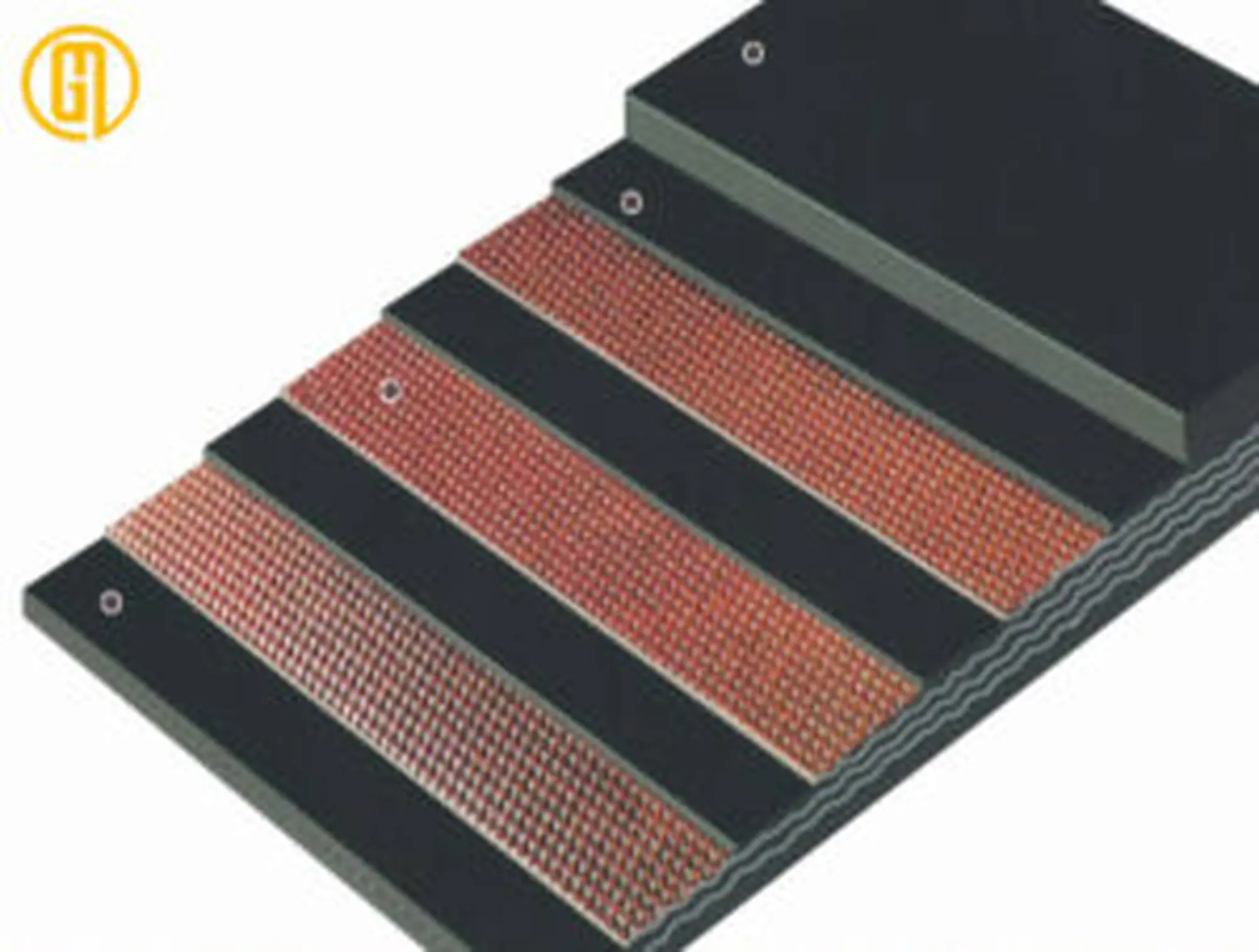 băng tải cao su bố vải