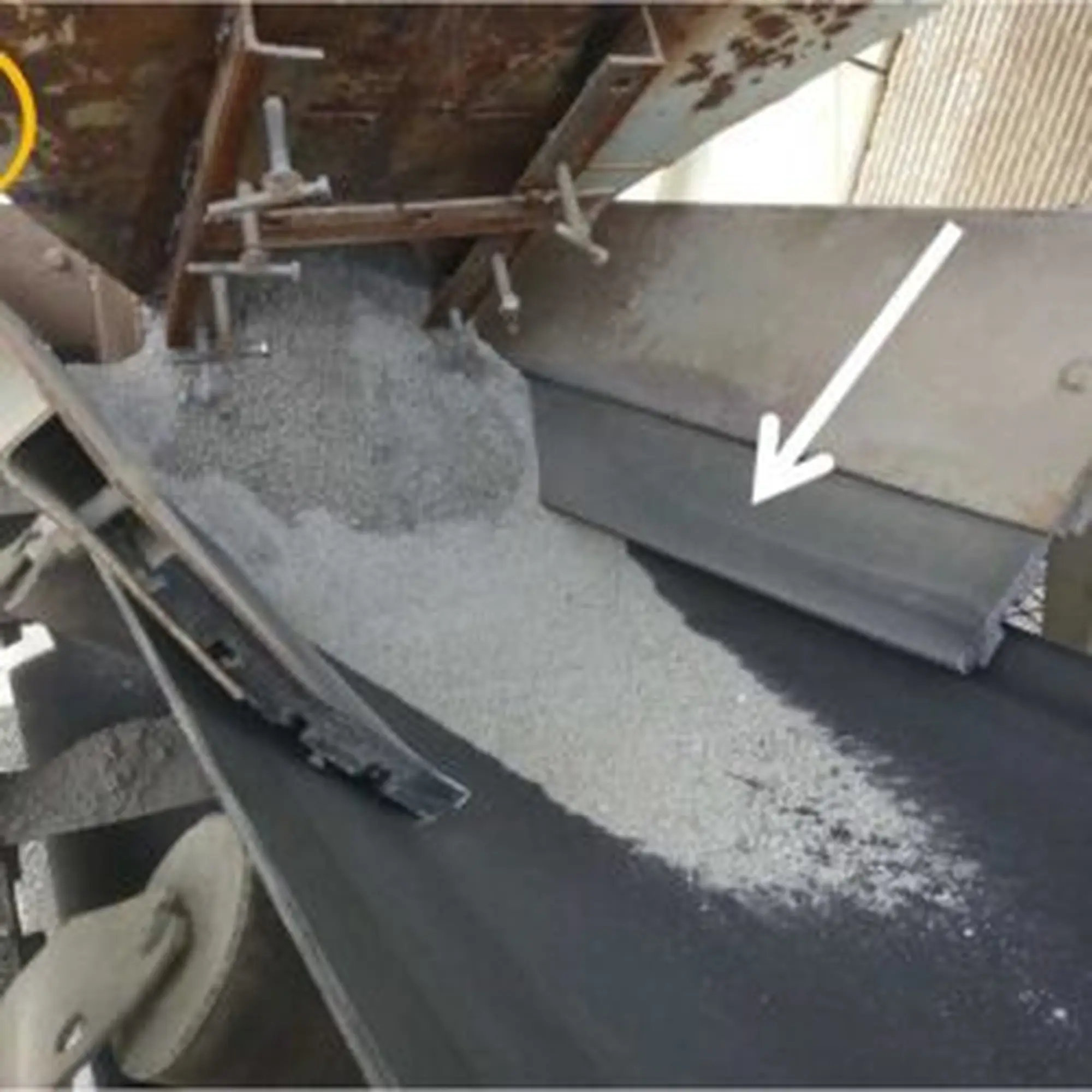 băng tải cao su cũ