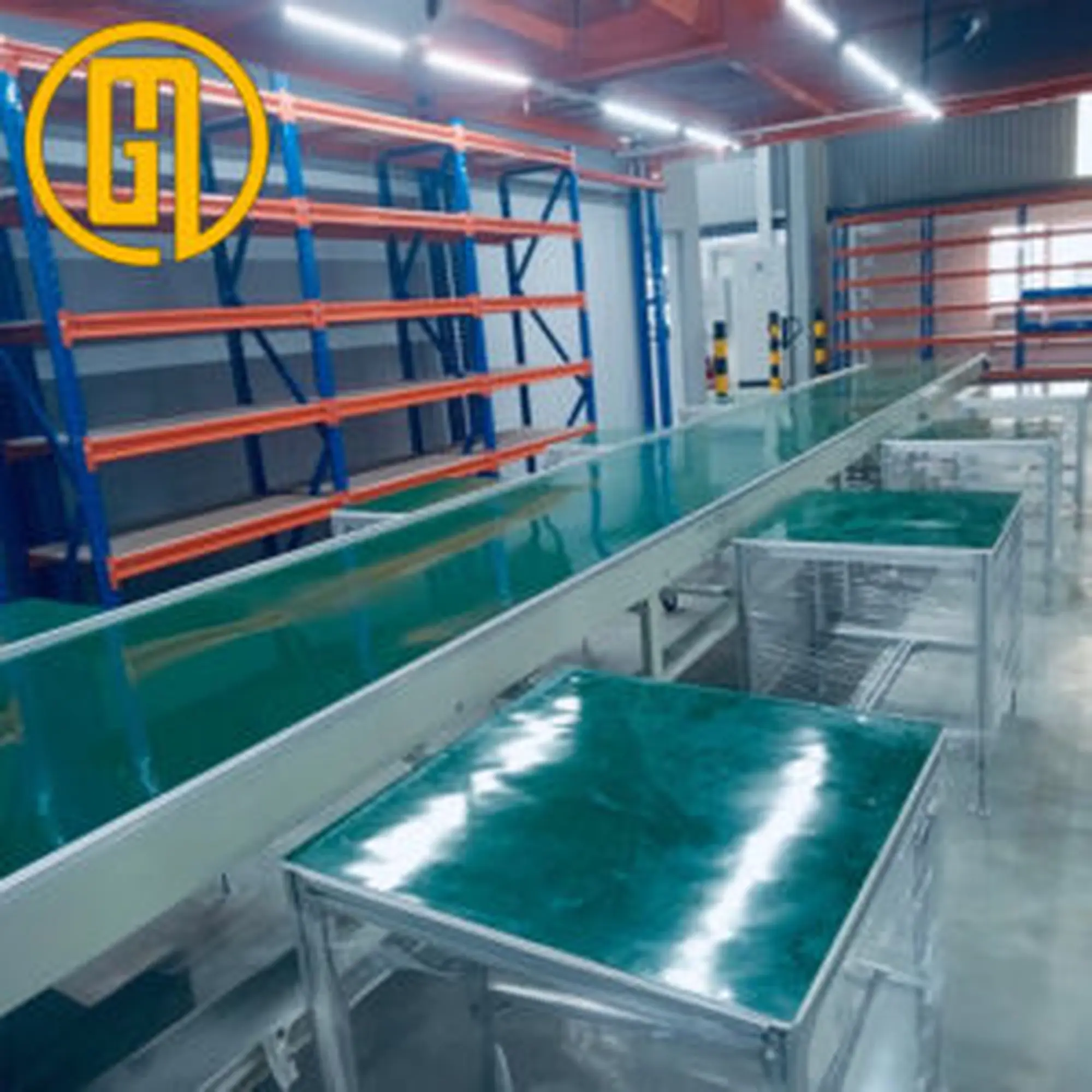 Băng tải PVC bàn thao tác
