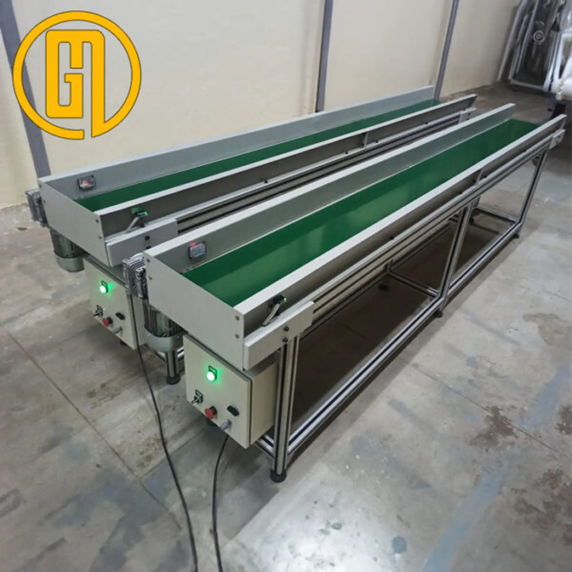 Băng tải PVC ngang