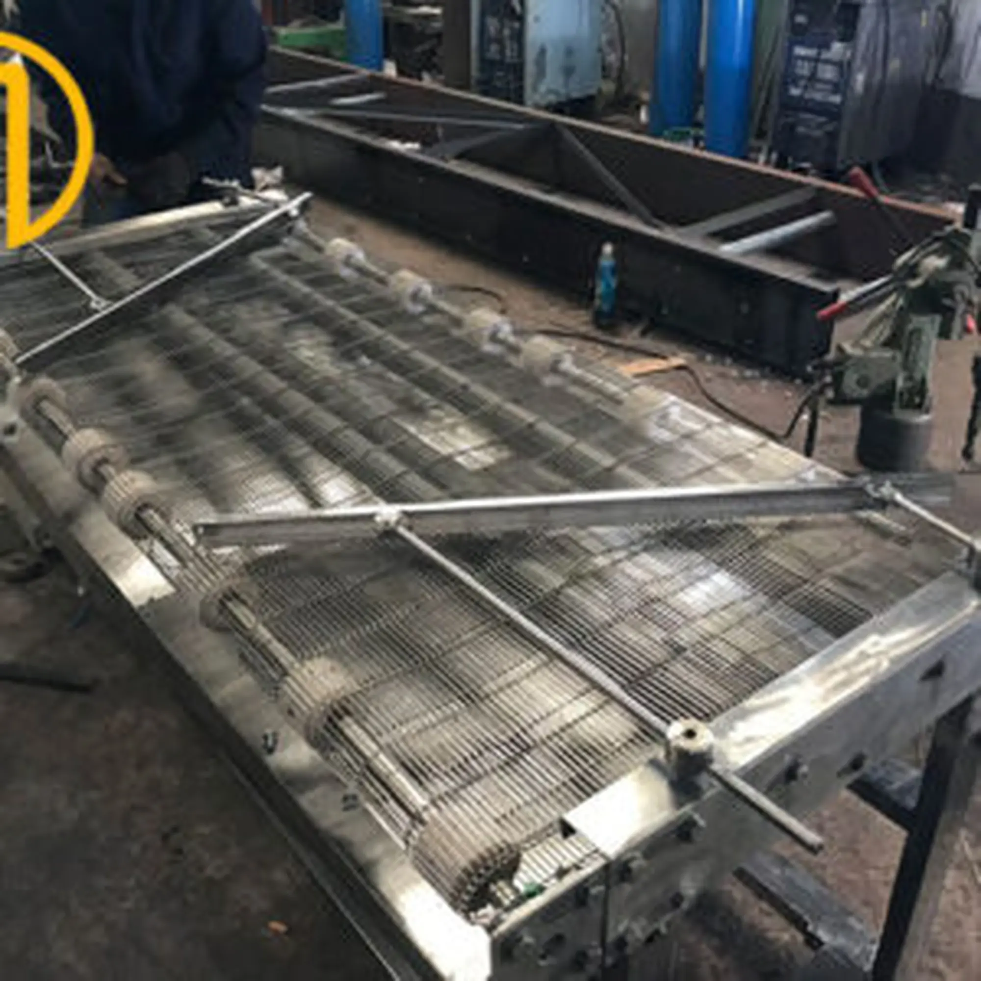 Lưới băng tải đan