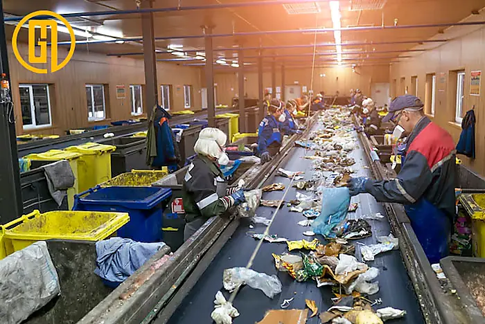 Băng tải rác công nghiệp