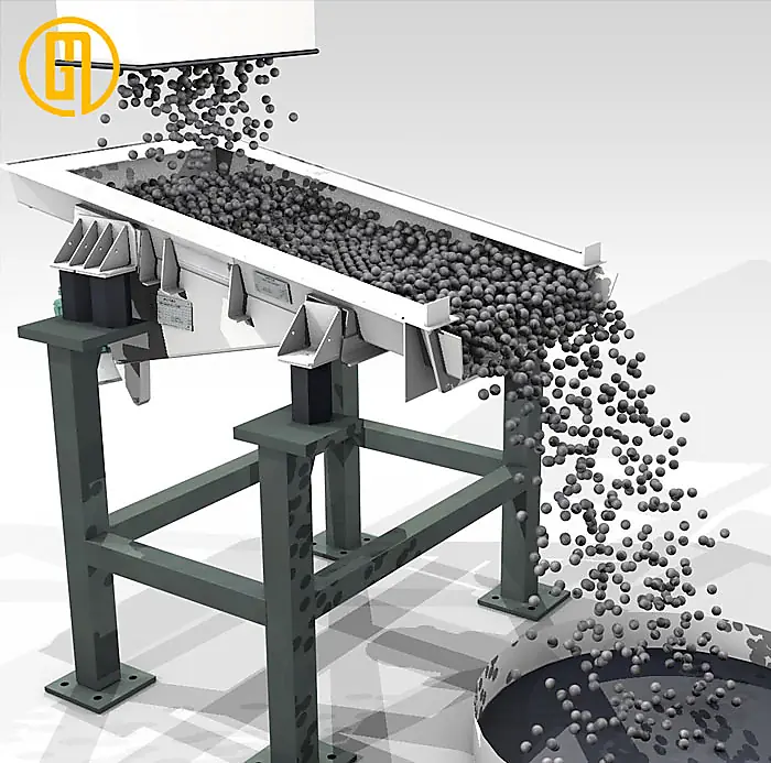 Ứng dụng băng tải rung